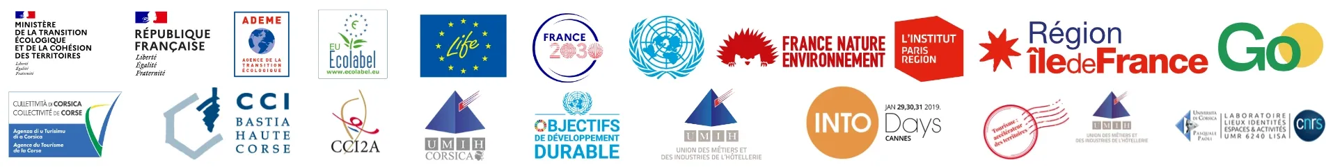 partenaires institutionnels ecologie